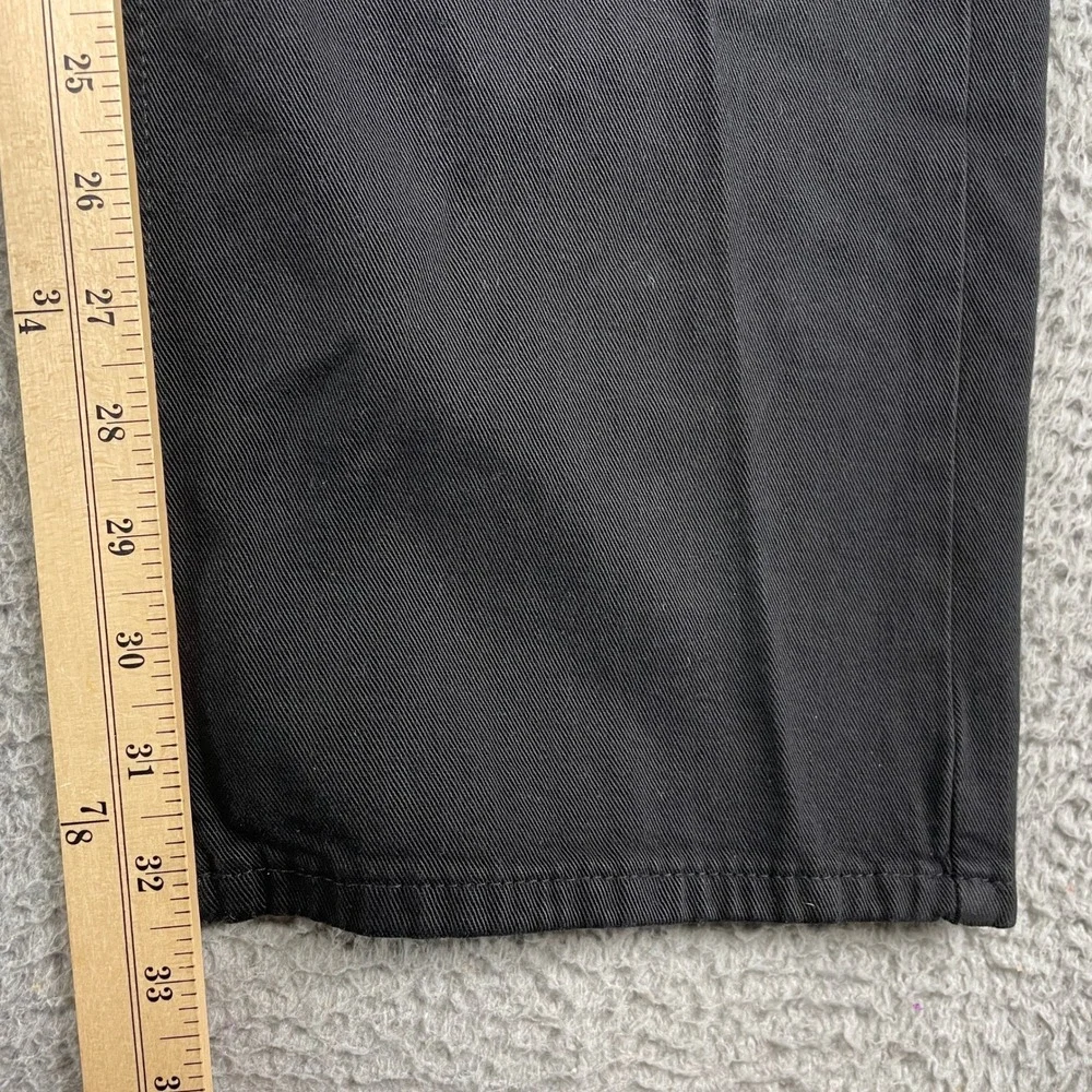 Hugo Boss Jeans Mens 38x32 Black Alabama Straight Leg Dark Denim Cotton NWT